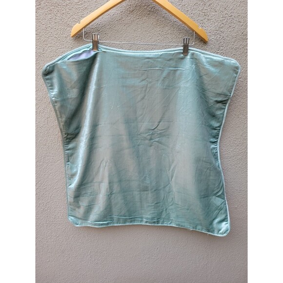 J. Queen NY 1 European 26 Square Pillow Cover Boho Floor Green Tan Tapestry - Picture 6 of 10